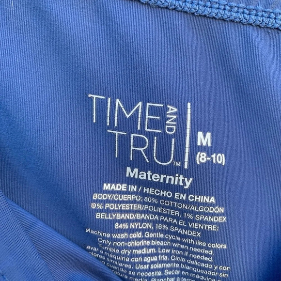 TIME and Tru women's maternity jeans size medium (8-10) - Picture 2 of 3